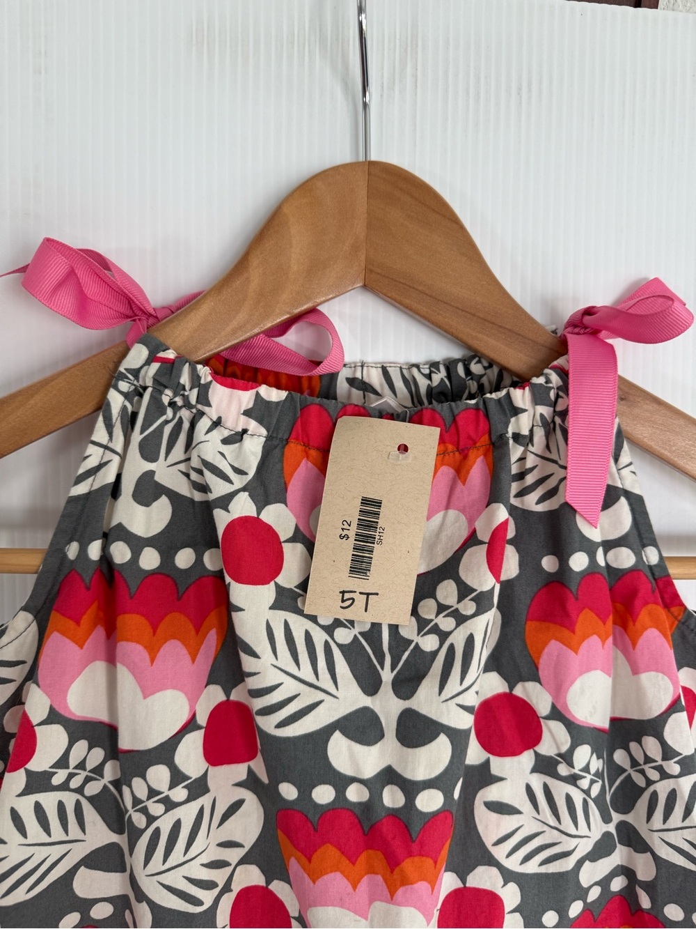 HANNA ANDERSSON Floral Print Dress - Picture 3 of 10